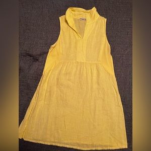 Terzo Millennio linen dress. XL